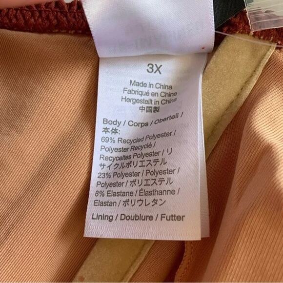 NWT J. Crew Textured Convertible Scrunchie Stretch Sweetheart Bikini Top 3X 2891 - Picture 8 of 12